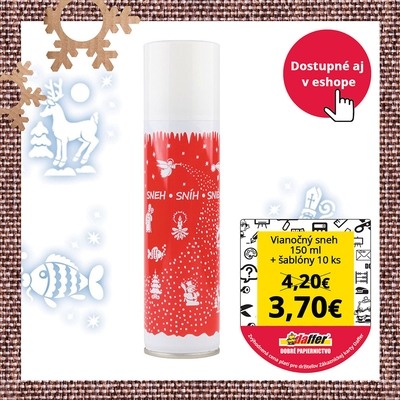 Vianočný sneh 150 ml