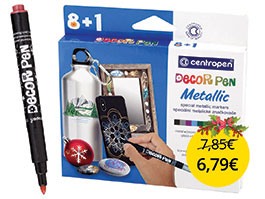 Metalické popisovače Decor Pen