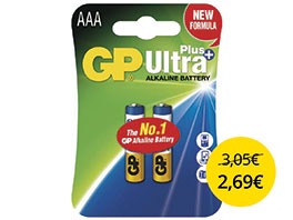 Batérie AAA Ultra Plus