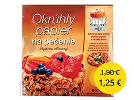 Papier na pečenie Ø37cm