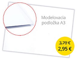 Modelovacia podložka A3