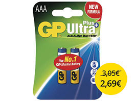 Batérie AAA Ultra Plus